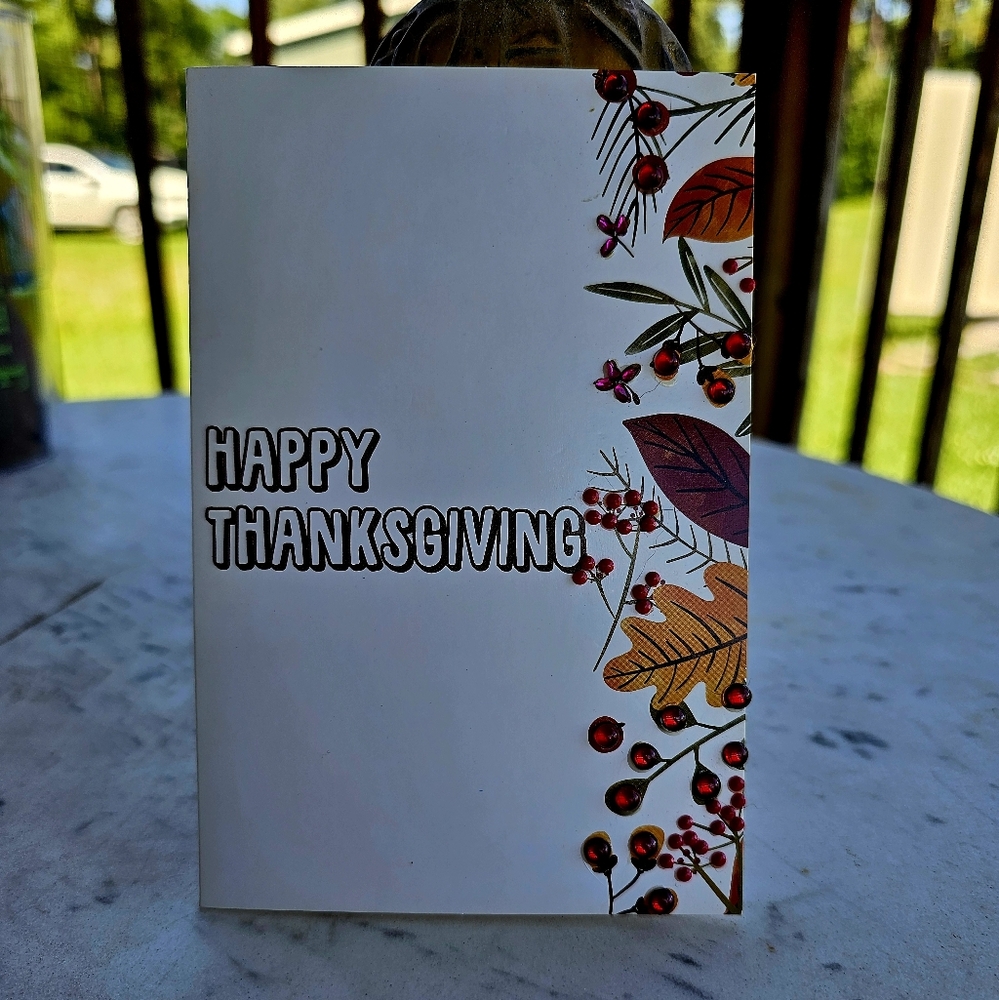 Happy Thanksgiving Card Small - Picture 3 of 4